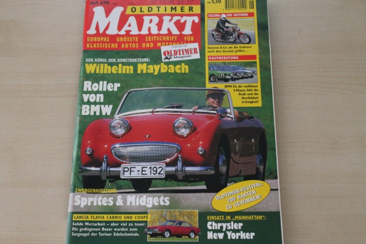 Deckblatt Oldtimer Markt (06/1996)